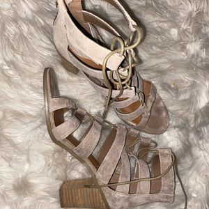 Slightly worn Steve Madden heels.